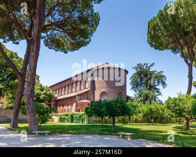 Basilika St. Sabina, Aventine Hill, Rom, Italien Stockfoto