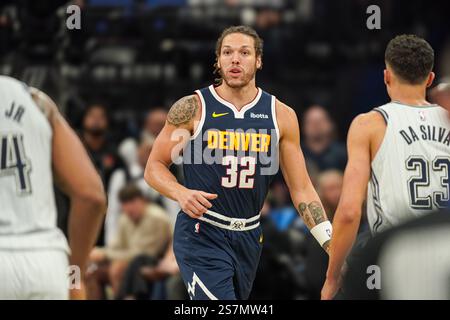 Orlando, Florida, USA, 19. Januar 2025, Denver Nuggets nach Aaron Gordon #32 im Kia Center. (Foto: Marty Jean-Louis/Alamy Live News Stockfoto