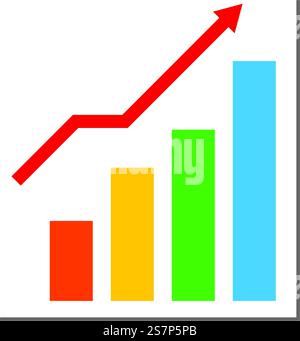 Vorlage für das Business Finance-Logo Stock Vektor