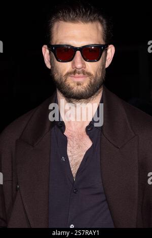 Alex Pettyfer nimmt an der Präsentation von Tod's während der Mailänder Herrenmode Herbst/Winter 2025 - 2026 Fashion Week am 19. Januar 2025 in Mailand Teil. ©Phot Stockfoto
