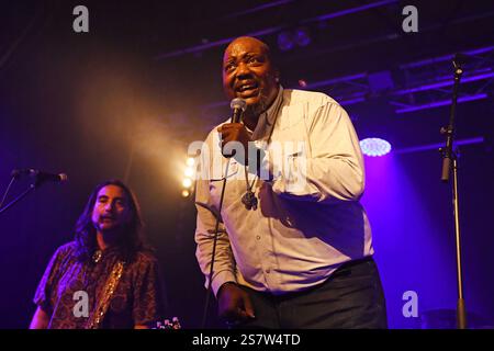 UK. Januar 2025. LONDON, ENGLAND - 19. JANUAR: Sugaray Rayford trat während des January Blues Festivals am 19. Januar 2025 um 229 Uhr in London auf. CAP/MAR © MAR/Capital Pictures Credit: Capital Pictures/Alamy Live News Stockfoto