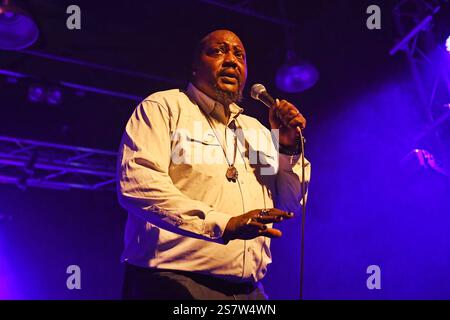 UK. Januar 2025. LONDON, ENGLAND - 19. JANUAR: Sugaray Rayford trat während des January Blues Festivals am 19. Januar 2025 um 229 Uhr in London auf. CAP/MAR © MAR/Capital Pictures Credit: Capital Pictures/Alamy Live News Stockfoto