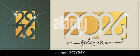 2026 - Happy New Year 2026 Stock Vektor
