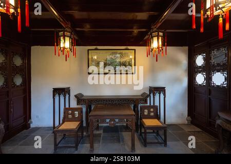 Shanghai, China. Januar 2025. Internationaler Blick auf die Architekturen im Yu-Garten, erbaut in der Jiang-Zeit der Ming-Dynastie (1559). Stockfoto