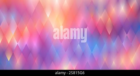 Abstrakter heller Rautenhintergrund. Rhombus bg. Stock Vektor