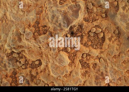 Oberfläche des Planeten Mars, Textur. Elemente dieses Bildes, bereitgestellt von der NASA. Hochwertige Fotos Stockfoto