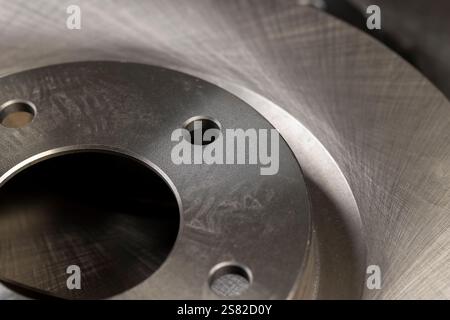 Bremsscheibe für das Bremssystem aus Eisen, die Bremsscheibe für das Bremssystem Stockfoto