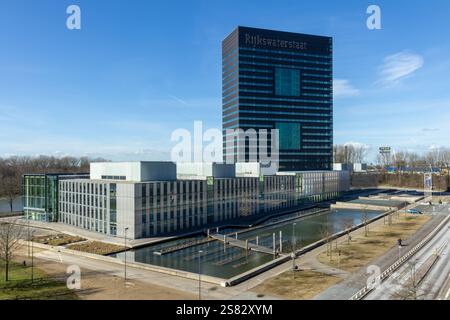 Rijkswaterstaat-Gebäude, Sitz der Generaldirektion öffentliche Arbeiten und Wasserwirtschaft in den Niederlanden Stockfoto