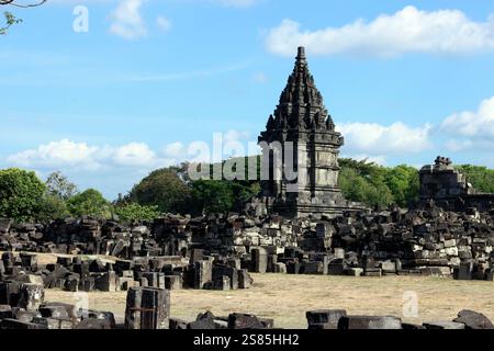 Prambanan, Hindu-Tempel aus dem 9. Jahrhundert, UNESCO, Java, Indonesien Stockfoto
