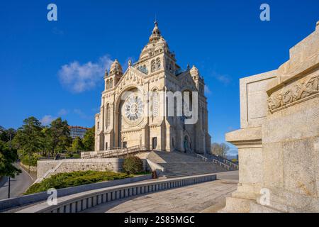 Heiligtum des Heiligen Herzens Jesu, Viana do Castelo, Minho-Lima, Norte, Portugal Stockfoto