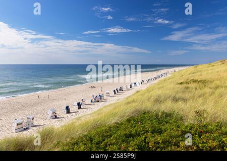 Rantum Beach, Sylt, Schleswig Holstein, Deutschland, Europa Stockfoto