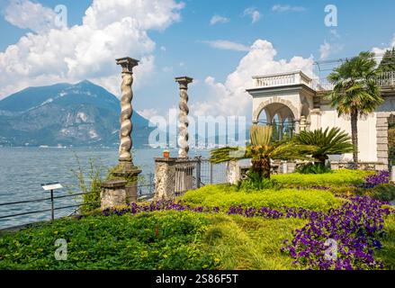 Villa Monastero Gardens, Varenna, Comer See, Lago di Como, Italien Stockfoto