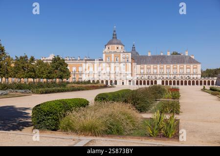 Königspalast Von Aranjuez, Madrid, Spanien. Stockfoto