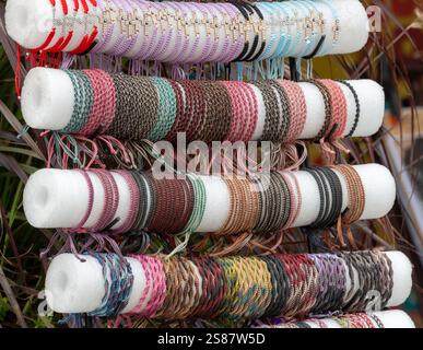 Fahrgeschäfte, Spiele und Speisen auf dem Messegelände CNE Toronto Ontario Stockfoto