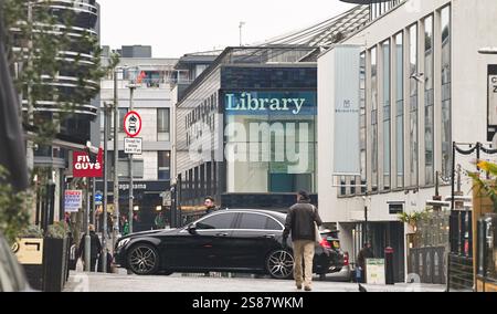 Die Jubilee Library in Brighton, Sussex, England, Großbritannien Stockfoto