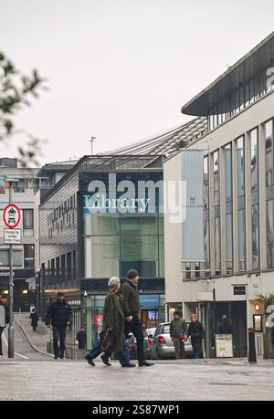 Die Jubilee Library in Brighton, Sussex, England, Großbritannien Stockfoto