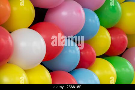 Fahrgeschäfte, Spiele und Speisen auf dem Messegelände CNE Toronto Ontario Stockfoto