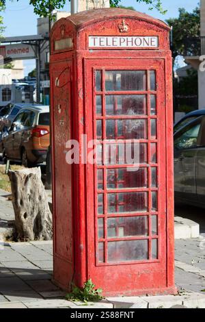 Telefonzelle Stockfoto