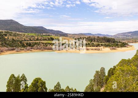 Bou Argoub, Nabeul, Tunesien. Stausee. Stockfoto