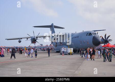Luftwaffe Airbus A400M Deutsche Luftwaffe Stockfoto