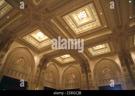 Innenarchitektur des Royal Opera House Muscat Oman Stockfoto