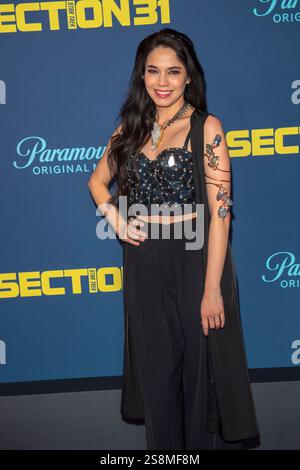New York, Usa. Januar 2025. NEW YORK, NEW YORK – 22. JANUAR: Arielle Jacobs nimmt am 22. Januar 2025 in New York City an Paramount's Star Trek: Section 31 Teil. Quelle: Ron Adar/Alamy Live News Stockfoto