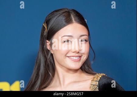 New York, Usa. Januar 2025. NEW YORK, NEW YORK – 22. JANUAR: Miku Martineau nimmt am 22. Januar 2025 in New York City an Paramount's Star Trek: Section 31 Teil. Quelle: Ron Adar/Alamy Live News Stockfoto