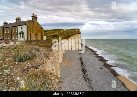 Weiße Klippen des Seven Sisters Nationalpark, Sussex, England, Großbritannien, Europa | weiße Klippen des Seven Sisters National Park, Sussex, eng Stockfoto