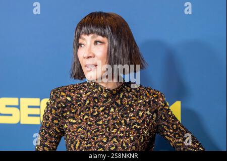 New York, Usa. Januar 2025. Michelle Yeoh besucht Paramount's „Star Trek: Section 31“-Weltpremiere im Jazz im Lincoln Center in New York City. Quelle: SOPA Images Limited/Alamy Live News Stockfoto