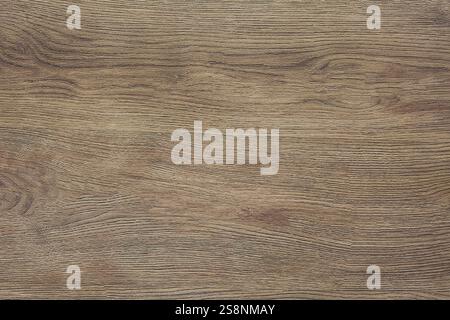 Hellbrauner Hintergrund mit Holzmaserung, der Wachstumsringe zeigt Stockfoto