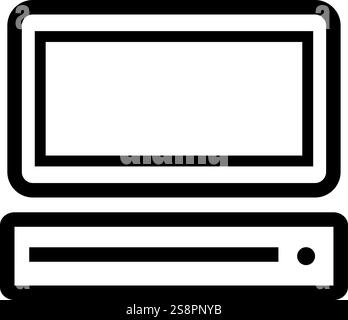 Computer,Pc,Desktop,Macbook,Arbeitsbereich,Geräte,Laptop,Hardware, Stock Vektor