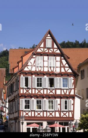 Ein Bild eines typischen Hauses in Calw Deutschland Stockfoto