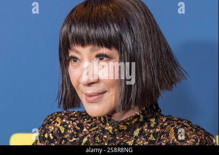 New York, Usa. Januar 2025. Michelle Yeoh nimmt am 22. Januar 2025 an der Uraufführung von Paramount's Star Trek: Section 31 im Jazz im Lincoln Center in New York Teil. (Foto von Thenews2/NurPhoto) Credit: NurPhoto SRL/Alamy Live News Stockfoto