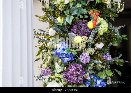Wunderschöne Blumenpräsentation. Stockfoto