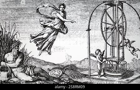 Frontispiz von Giuseppe Piazzi der Katalog der Sterne Positionen. Giuseppe Piazzi (1746-1826) ein italienischer Priester der Theatine, Mathematiker und Astronom. Vom 19. Jahrhundert Stockfoto