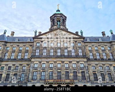 Der Königspalast auf dem Dam-Platz, Amsterdam, Holland Stockfoto