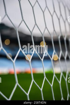 MALMÖ , 23-01-2025 , Malmö neues Stadion , Saison 2024 / 2025 , UEFA Europa League, Fußball. Während des Spiels Malmö - FC Twente, Innenansicht Stadion Stockfoto