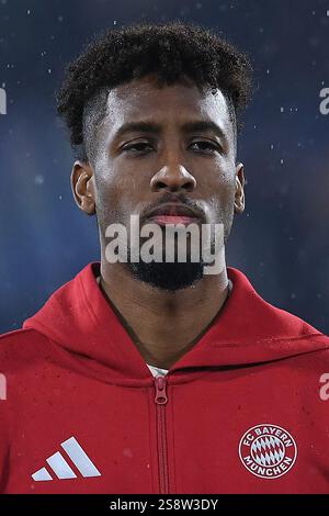 Rotterdam, Deutschland. Januar 2025. Fussball Champions League 7. Spieltag Feyenoord Rotterdam - FC Bayern München am 22.01.2025 im Stadion Feijenoord in Rotterdam Kingsley Coman ( München ) Foto: Revierfoto Credit: ddp Media GmbH/Alamy Live News Stockfoto