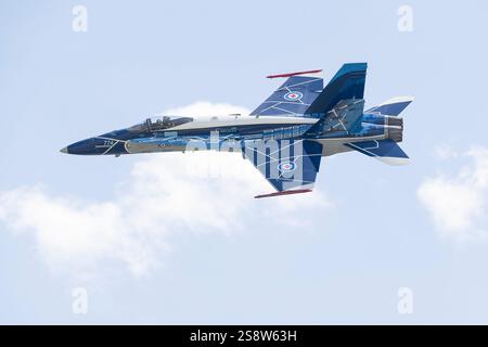 F-18 Kampfjets Stockfoto