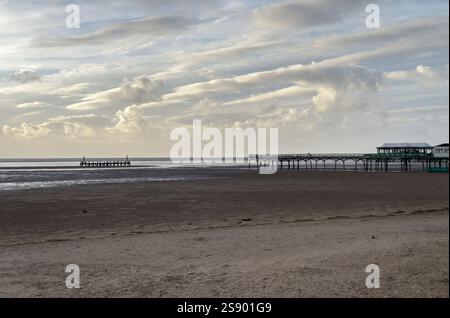 Der alte Pier in St. Annes Lancashire, Großbritannien Stockfoto
