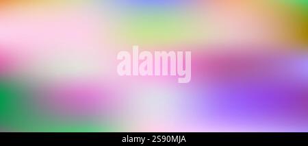Lebendiger und farbenfroher Hintergrund mit Farbverlauf und Vektorgrafik in pastellfarbenen Tönen macht Spaß und Spaß Stock Vektor