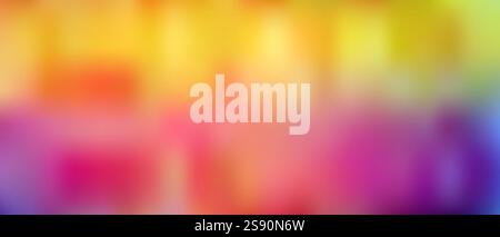 Nahtlose Farbmischung in einem glatten, abstrakten Muster. Dynamische, sich überschneidende Formen erzeugen ein Gefühl von Tiefe und Bemaßung. Stock Vektor