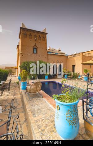 Kasbah Rayane Ait Ben Haddou befindet sich in Ait Ben Haddou, Maro Stockfoto
