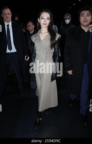 Gast bei der Dior Herrenmode Herbst-Winter 2025/2026 Show im Rahmen der Paris Fashion Week am 24. Januar 2025 in Paris, Frankreich. Foto: Jerome Domné/ABACAPRESS. KOM Stockfoto