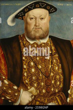 Hans Holbein der Jüngere (um 1497–1543) (Studio von) – Heinrich VIII. (1491–1547) Stockfoto