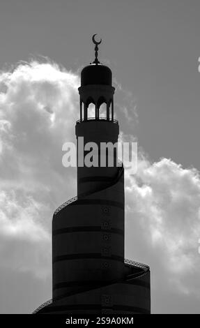 Scheich Abdulla Bin Zaid Al Mahmoud Islamisches Kulturzentrum. Fanar Moschee Doha Katar Stockfoto