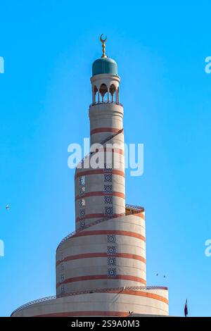 Scheich Abdulla Bin Zaid Al Mahmoud Islamisches Kulturzentrum. Fanar Moschee Doha Katar Stockfoto