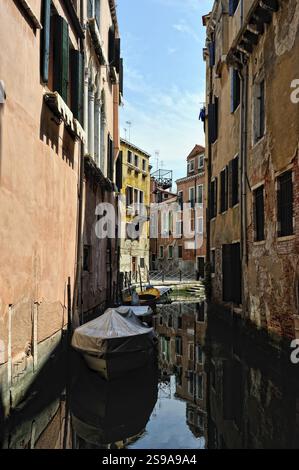 Stadtbild von Venedig Stockfoto