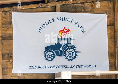 Diddly Squat Farm auf dem Silverstone Festival 2024 Stockfoto