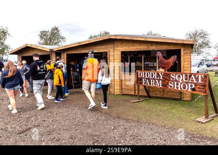 Diddly Squat Farm auf dem Silverstone Festival 2024 Stockfoto